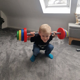 Little Lifters Children's Toy Weights & Drinks Bottle Set
